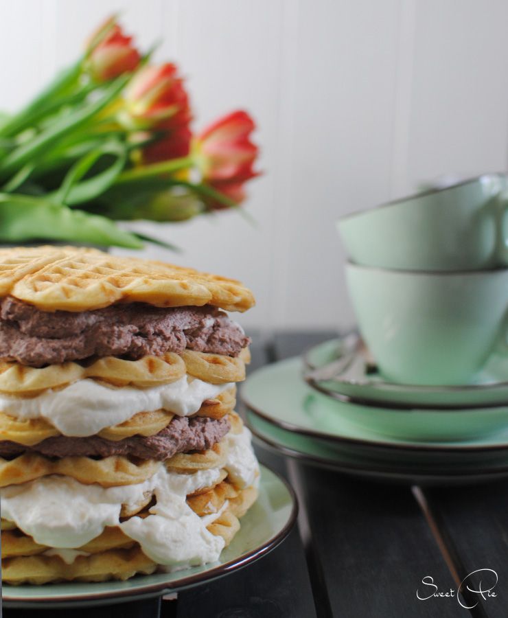 Rezeptbild: Waffeltorte