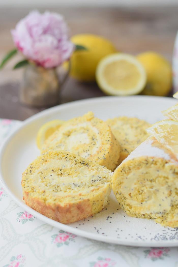 Rezeptbild: Sommer pur: Zitronen Poppy Seed Rolle