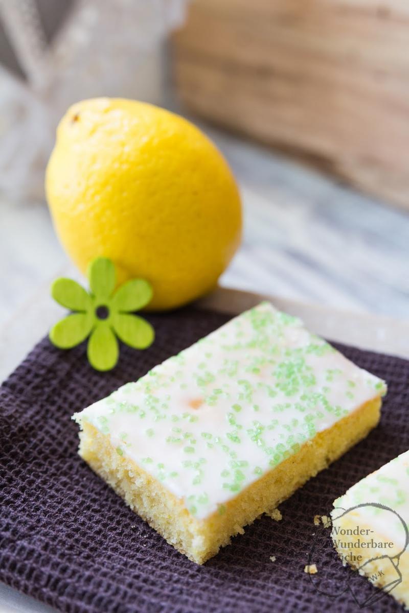 Rezeptbild: Zitronenschnitten vom Blech