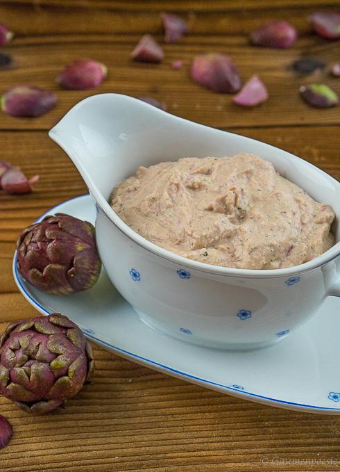 Rezeptbild: Crema di carciofi – Artischockencreme
