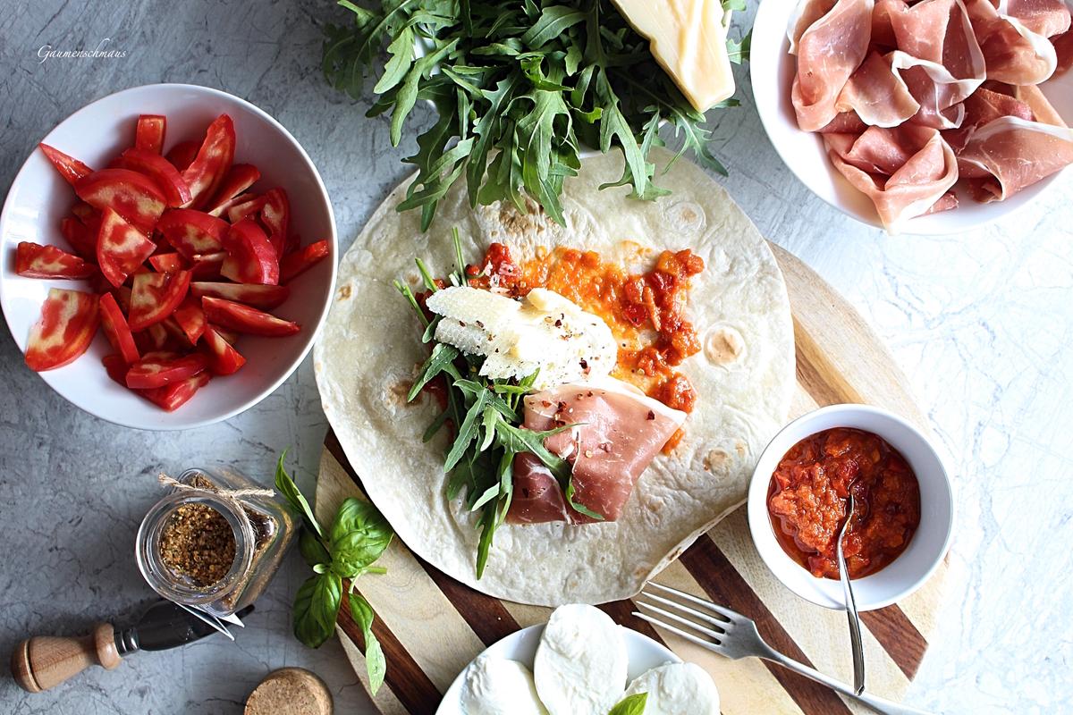 Rezeptbild: Italian-Wraps