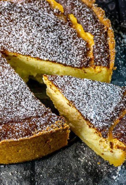 Rezeptbild: Käsekuchen mit Schichtkäse – lecker und einfach!