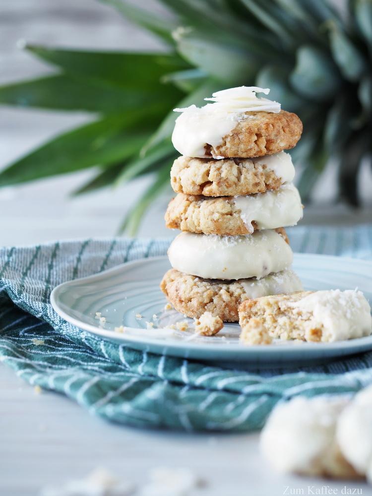 Rezeptbild: Pina Colada-Cookies