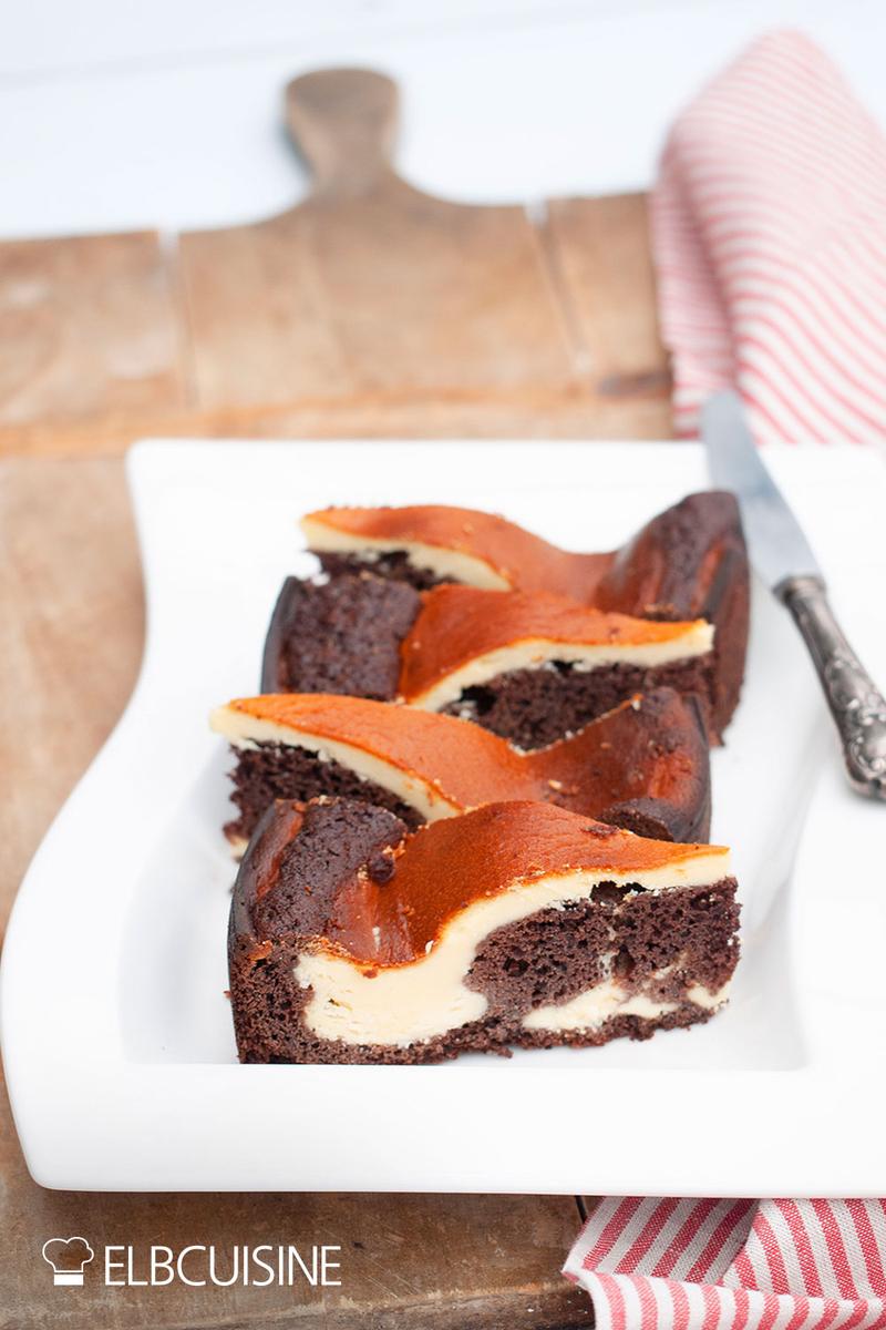 Rezeptbild: Schoko-Cheesecake macht alle glücklich!