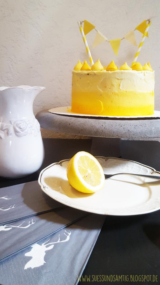 Rezeptbild: Triple Lemon Cake