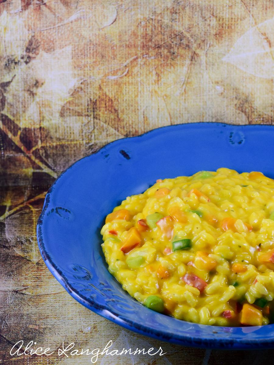 Rezeptbild: Kürbisrisotto
