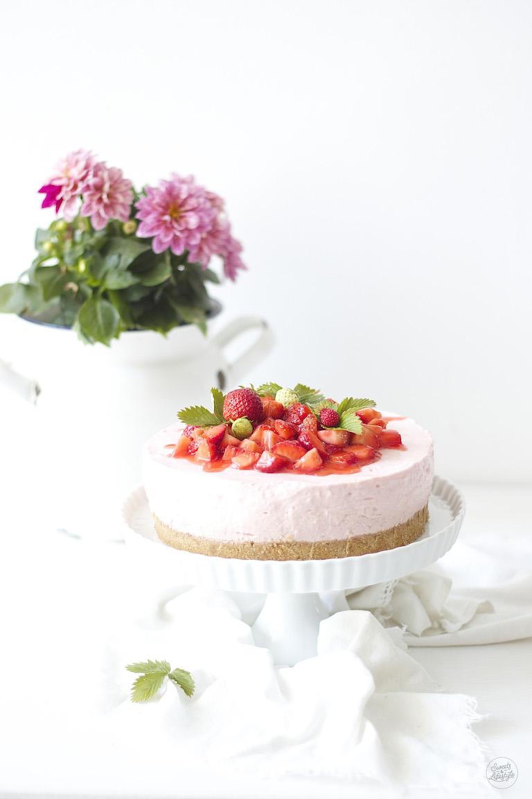 Rezeptbild: Erdbeer Cheesecake