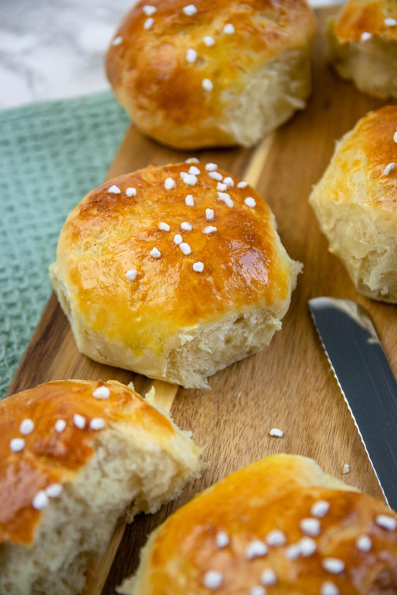 Rezeptbild: Weiche Quarkbrötchen