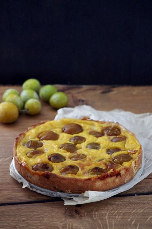 Rezeptbild: Mirabellentarte