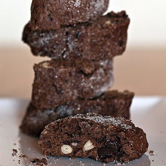 Rezeptbild: Schokoladen-Biscotti mit Oliven