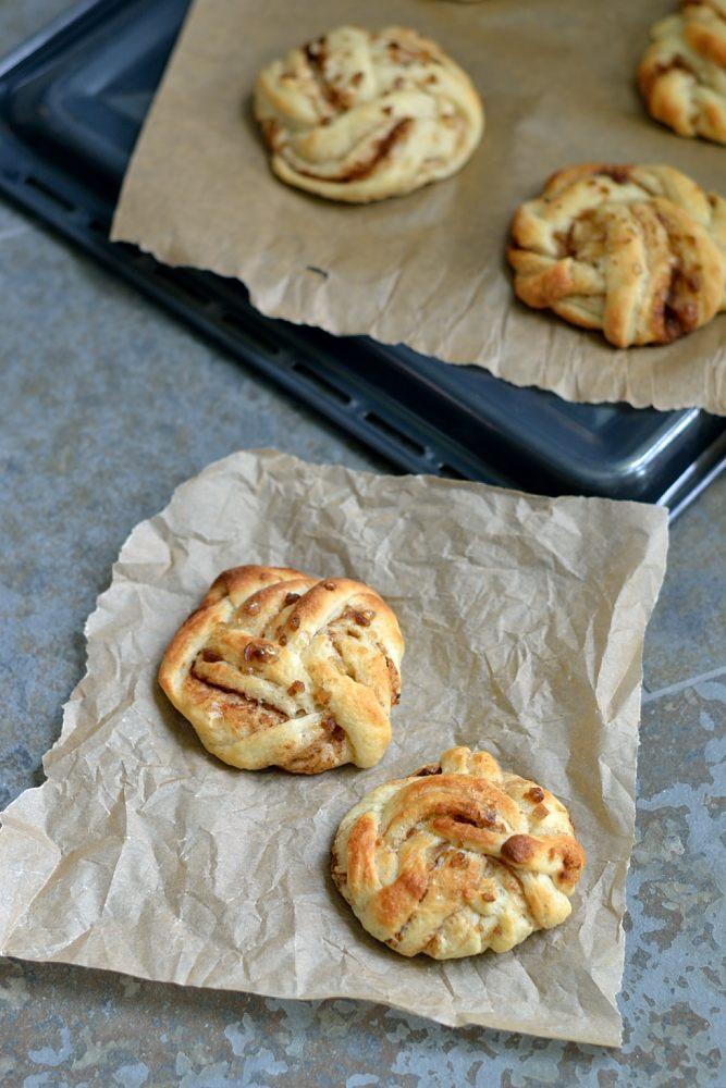 Rezeptbild: Kanelbullar - schwedische Zimtschnecken