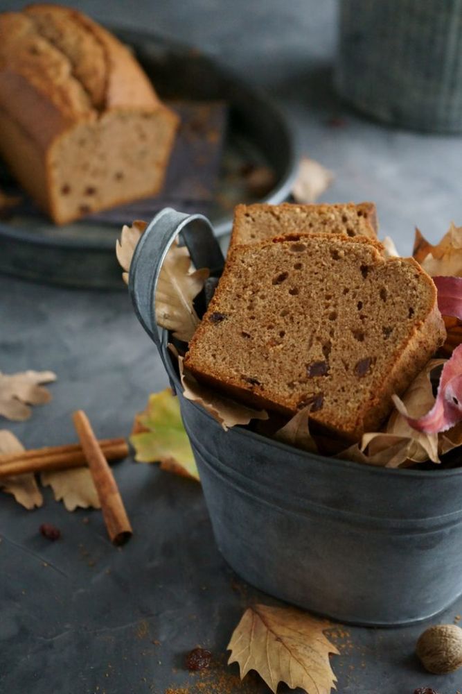 Rezeptbild: Spekulatiuskuchen mit Rosinen