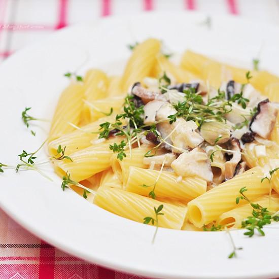 Rezeptbild: Steinpilzpasta