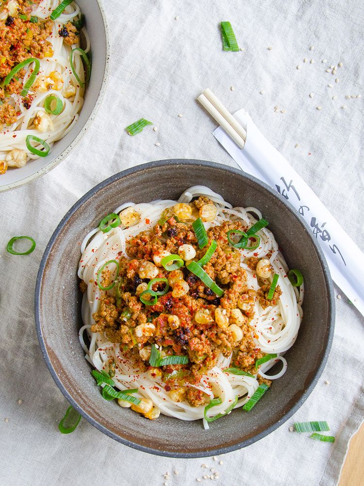 Rezeptbild: DanDan Nudeln