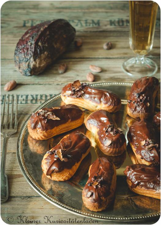 Rezeptbild: Eclairs mit Schoko-Whiskycreme