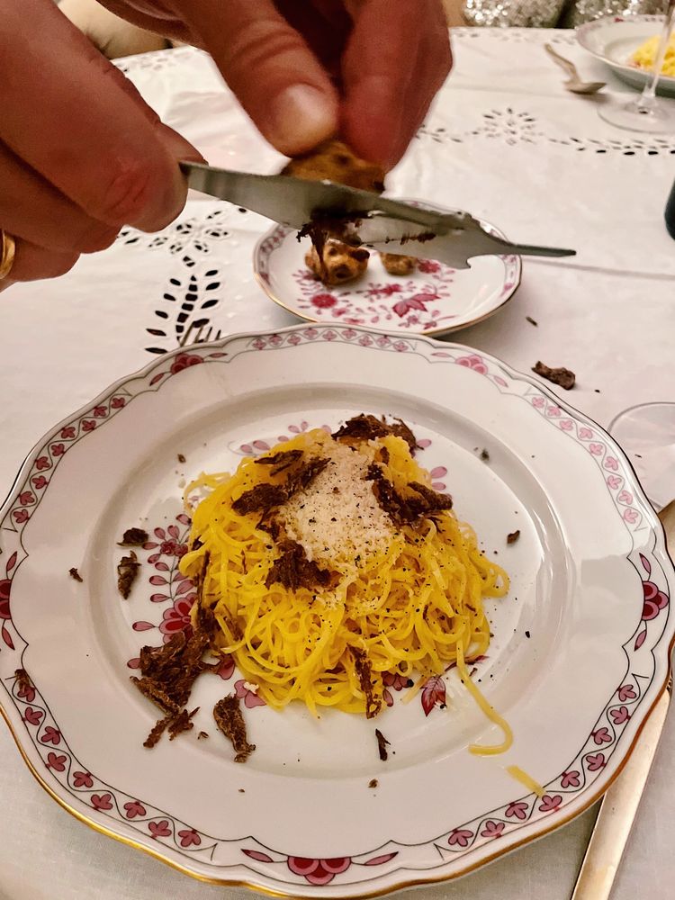 Rezeptbild: Pasta al tartufo bianco