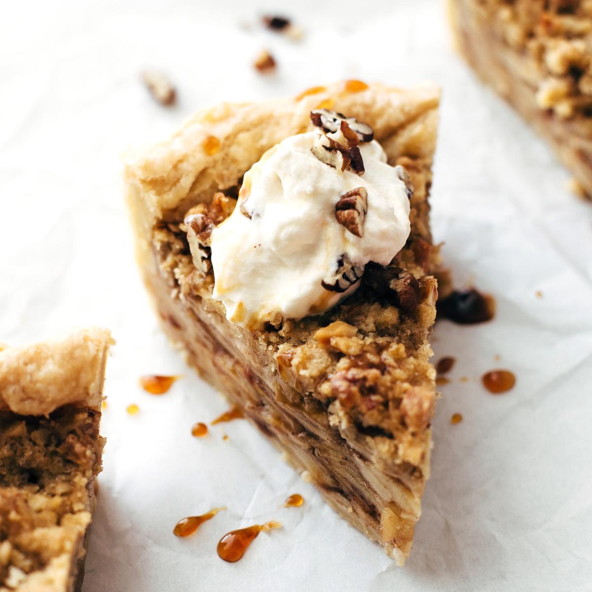 Rezeptbild: APPLE WALNUT PIE