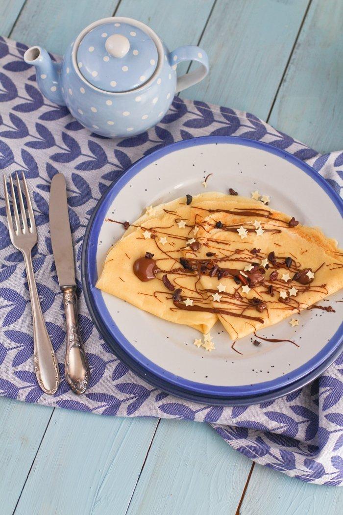 Rezeptbild: Crêpes Teig Rezept - Einfaches Grundrezept
