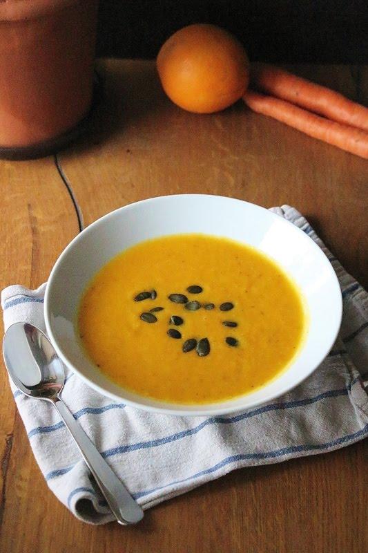 Rezeptbild: Geröstete Karotten - Ingwer - Suppe