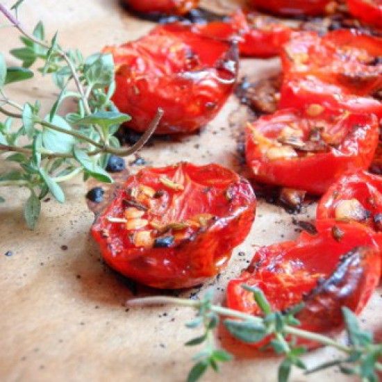 Rezeptbild: Geröstete Cocktailtomaten