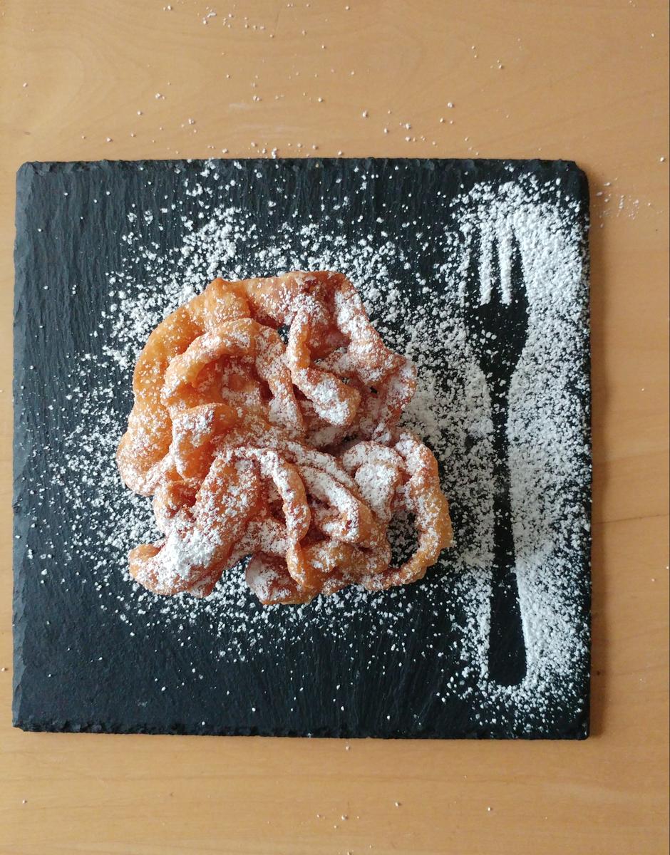 Rezeptbild: Schneeballen auf meine Art
