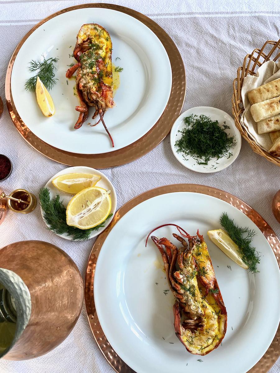 Rezeptbild: High Pressure Hummer in Safranbutter