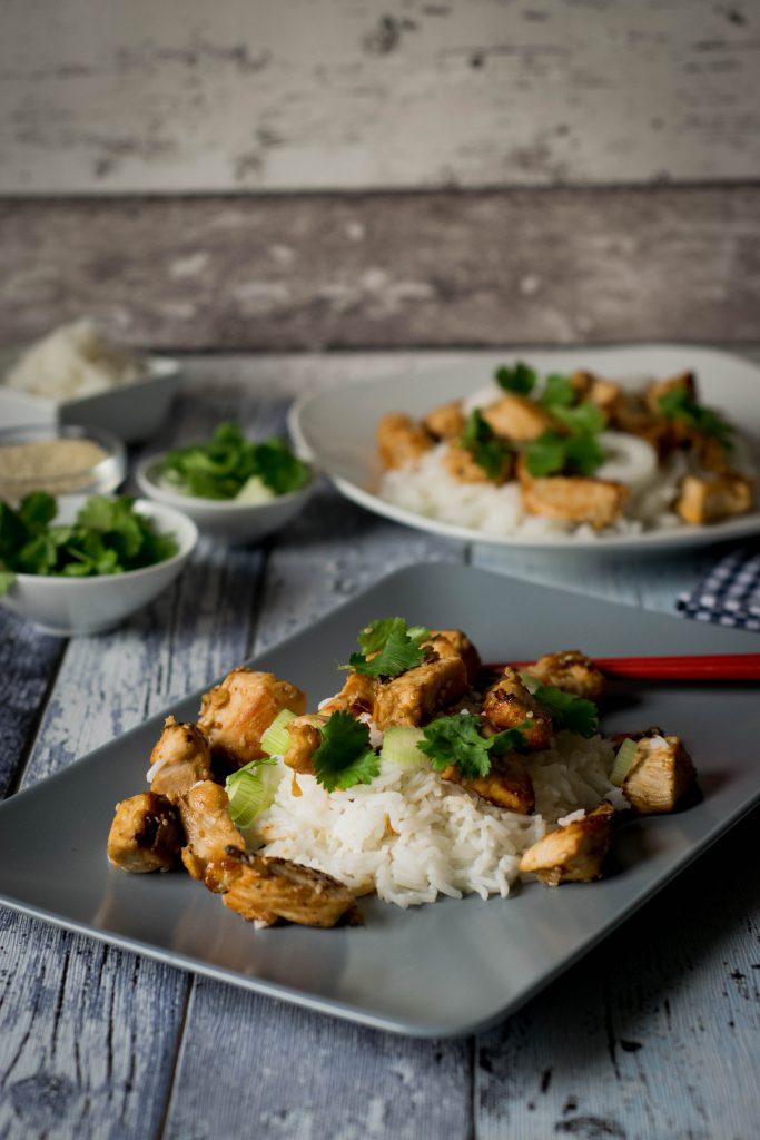 Rezeptbild: Sesam Hähnchen