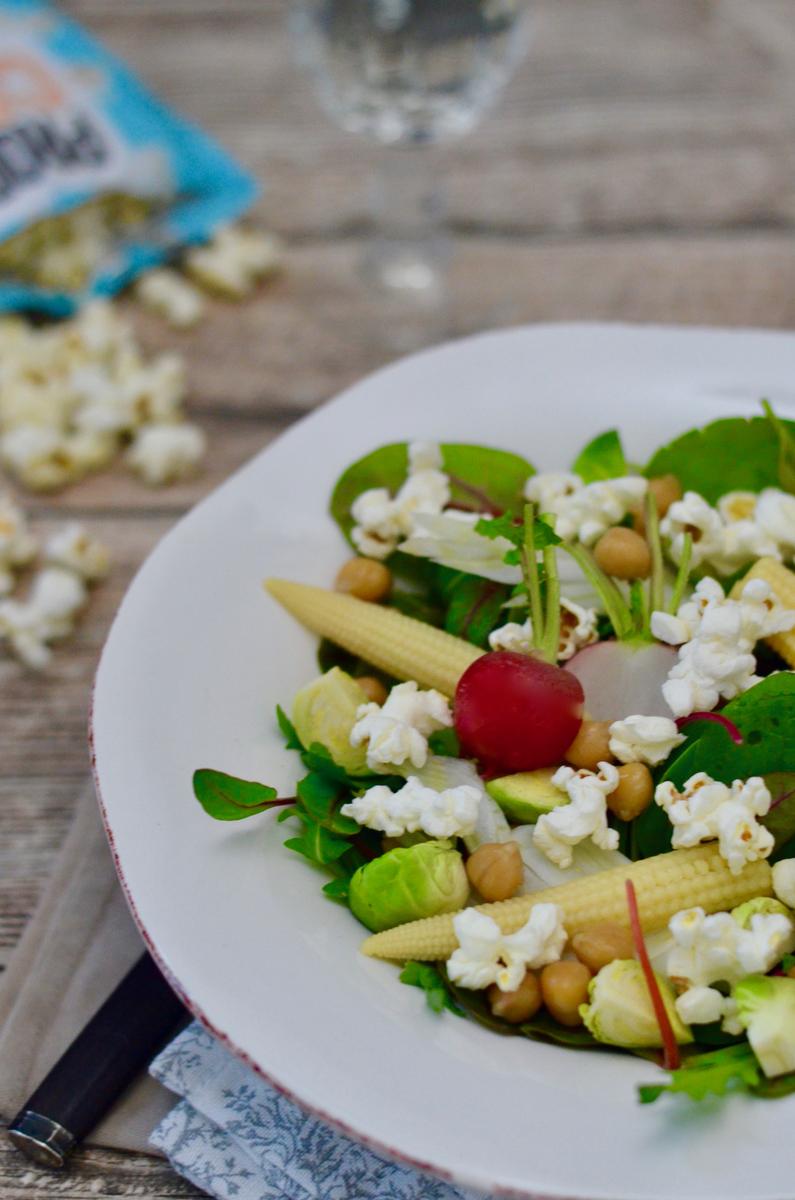Rezeptbild:  Winterlicher Popcorn-Salat