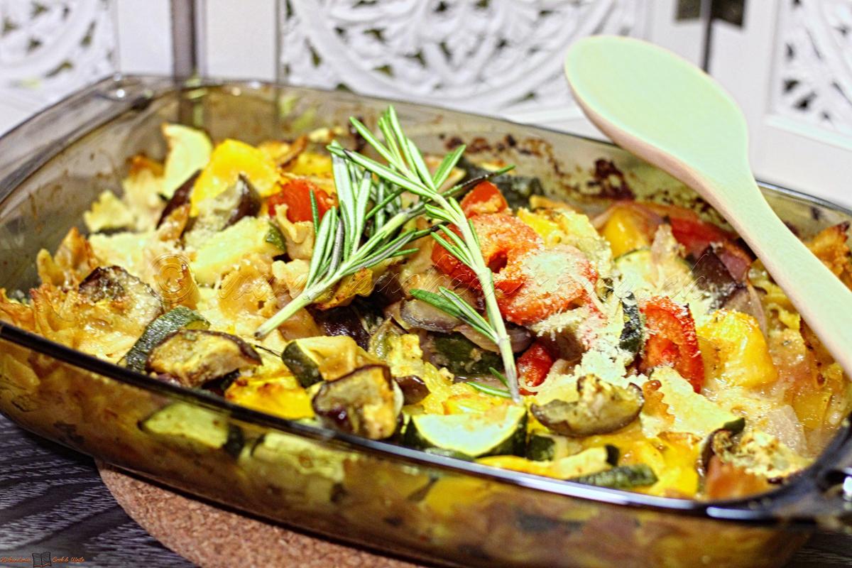 Rezeptbild: Gemüse-Pasta-Auflauf