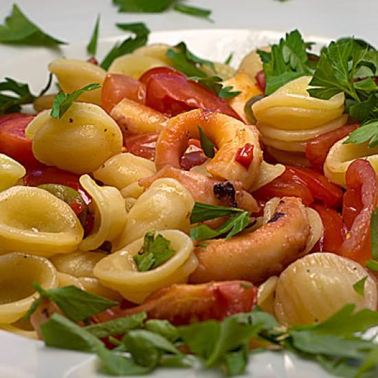 Rezeptbild: Orecchiette mit Pulpo