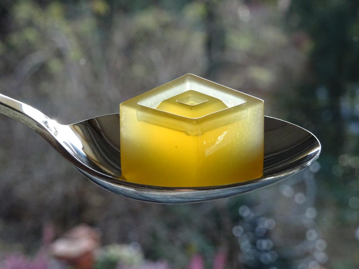 Rezeptbild: weißes Glühwein-Fruchtgummi