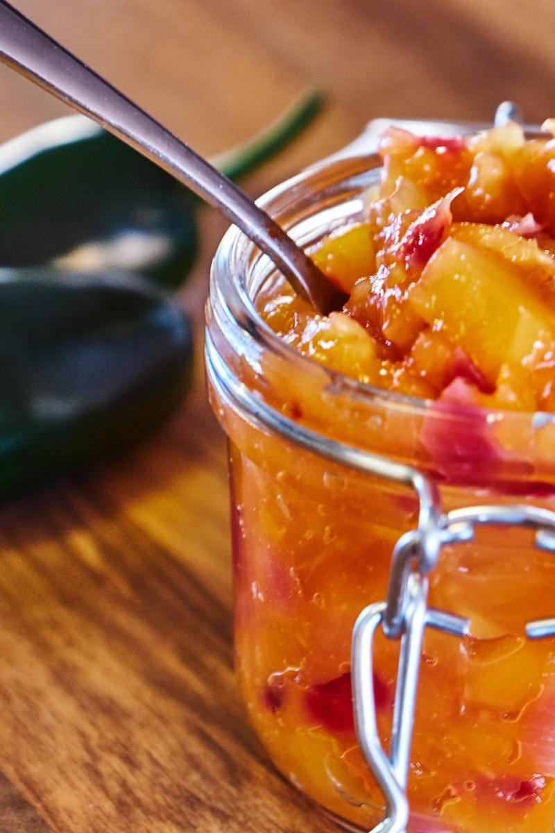 Rezeptbild: Selbst gemachtes Mango-Chili-Chutney