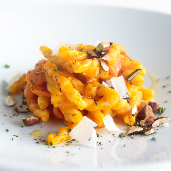 Rezeptbild: Pasta mit Kürbis-Ragout
