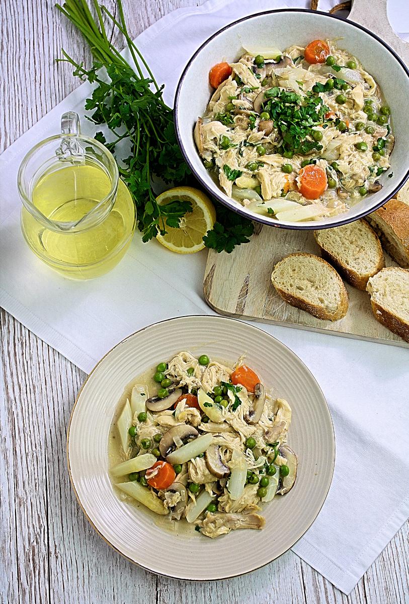 Rezeptbild: Hühnerfrikassee