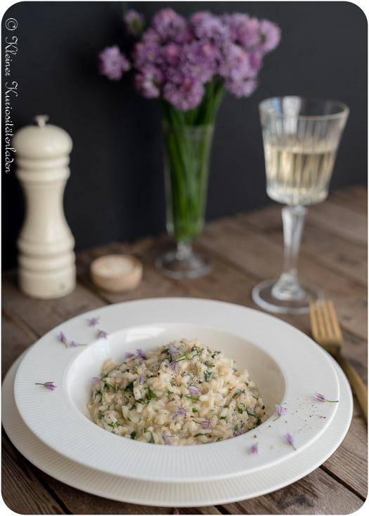 Rezeptbild: Grüne-Sauce-Risotto