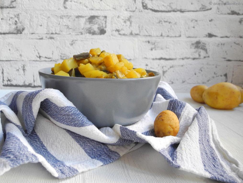 Rezeptbild: One Pot Melanzani Kartoffelcurry
