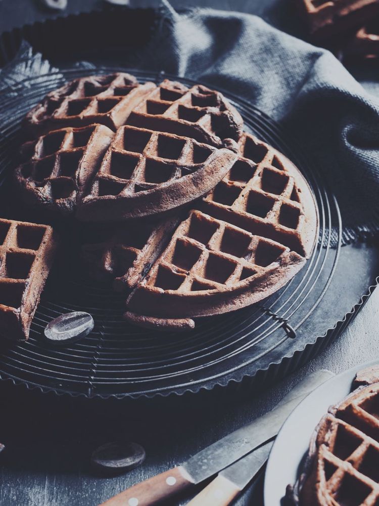 Rezeptbild: SCHOKOLADENWAFFELN