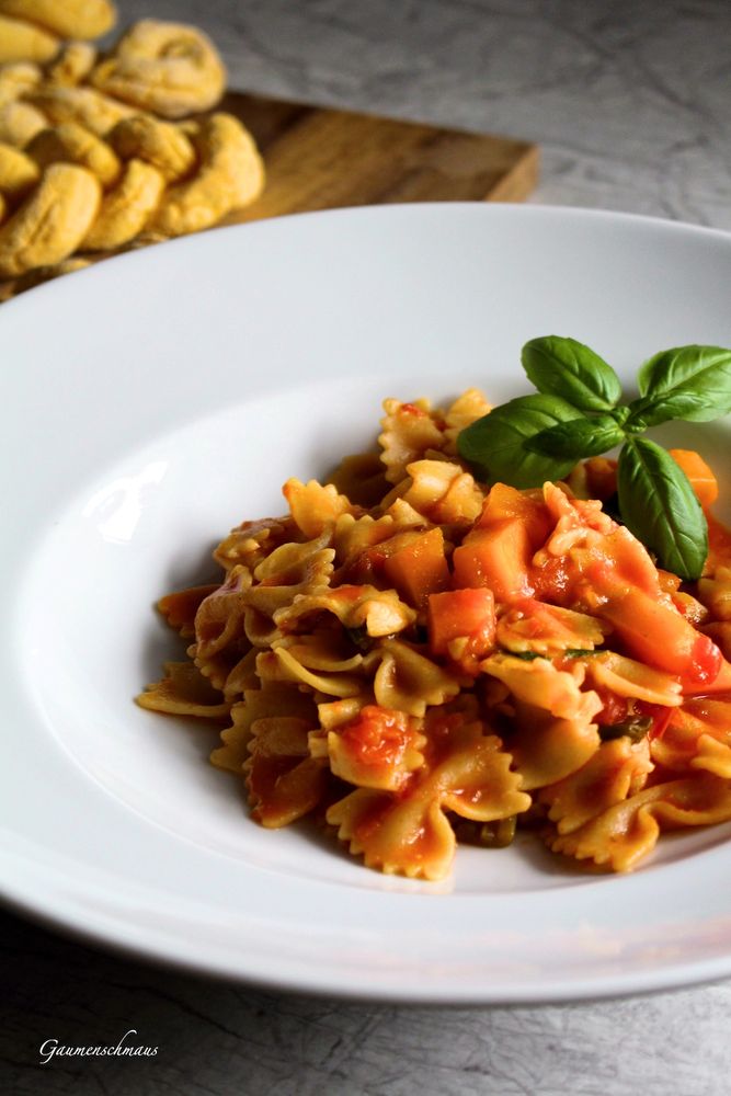 Rezeptbild: One Pot Herbstpasta
