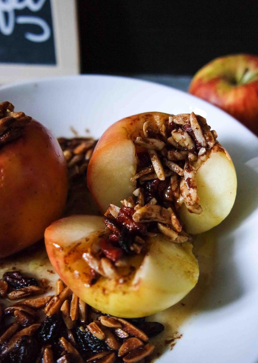 Rezeptbild: Bratäpfel mit Goji-Beeren