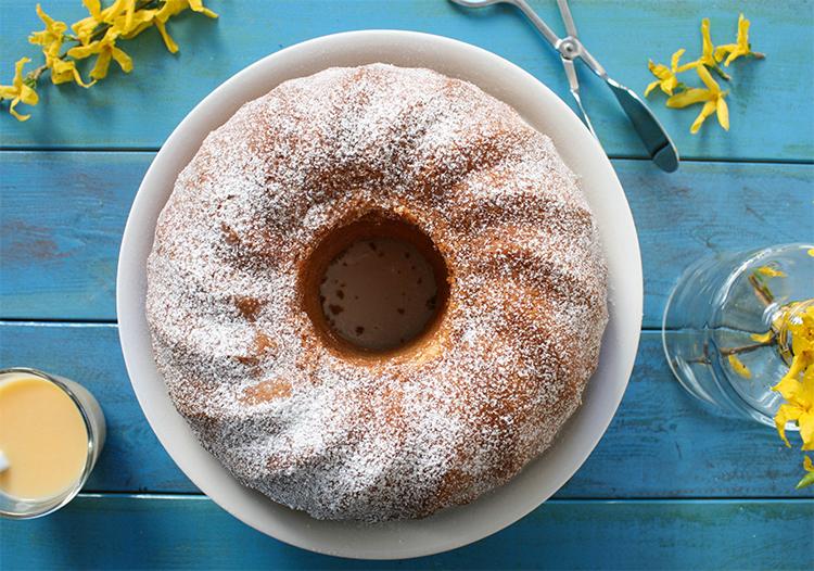 Rezeptbild: Eierlikör-Gugelhupf