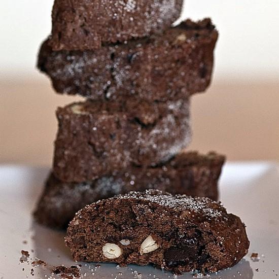Rezeptbild: Schokoladen-Biscotti mit Oliven