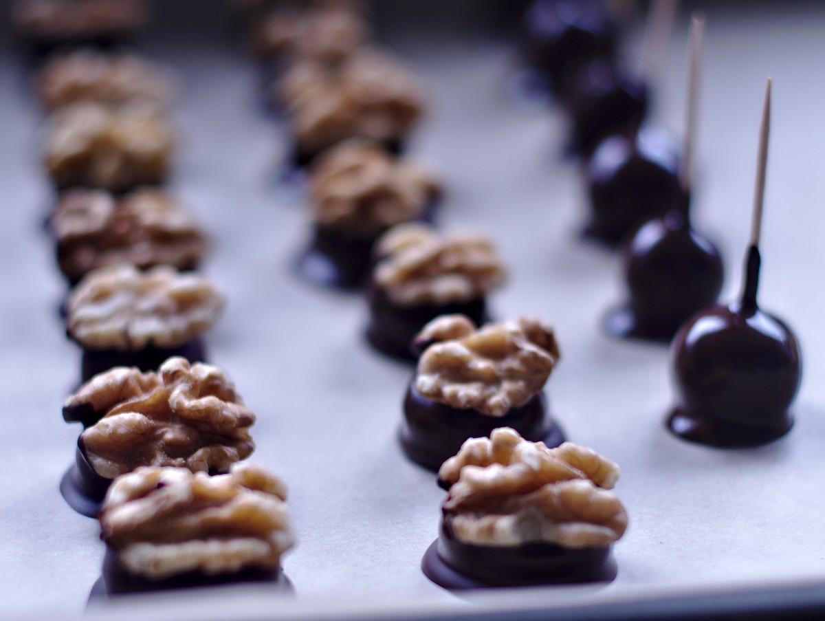 Rezeptbild: Marzipan Pralinen, ruck zuck sind sie fertig 