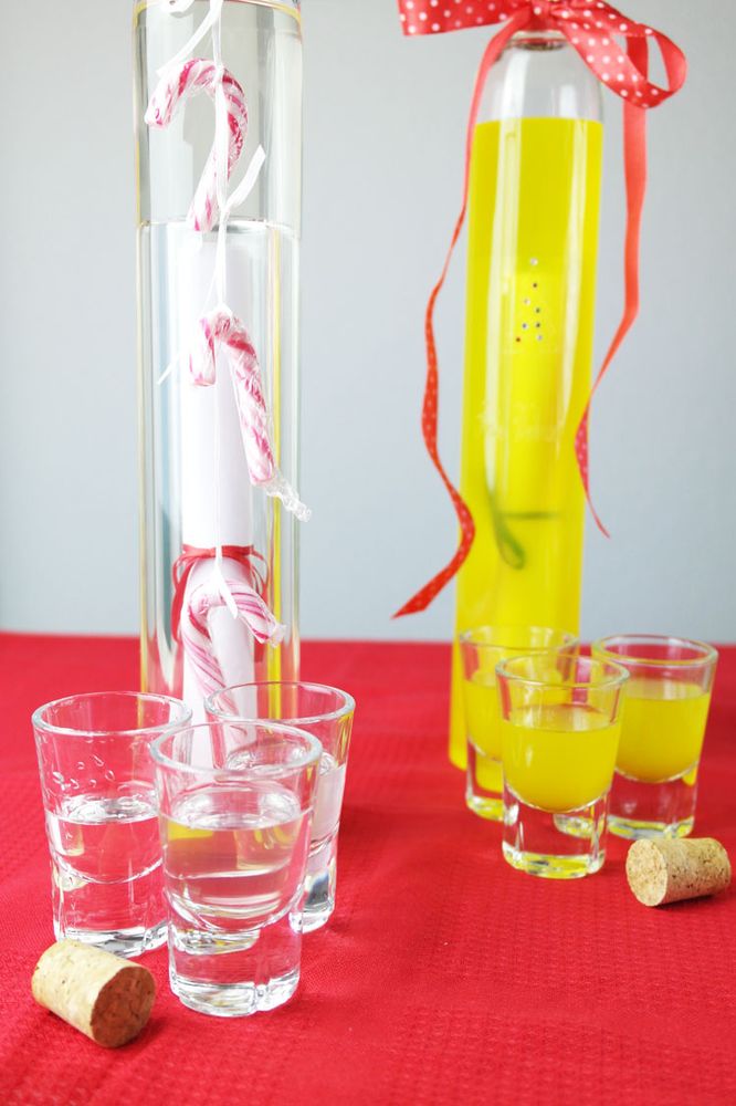 Rezeptbild: eisbonbon likör & nimm2 bonbon likör