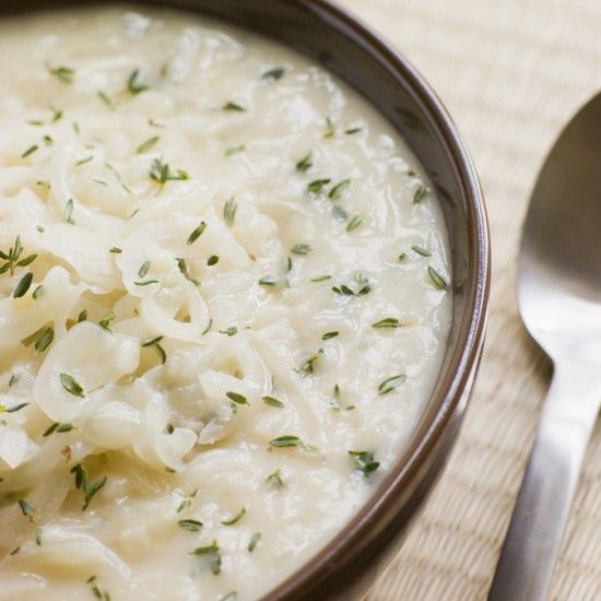 Rezeptbild: Elsässer Zwiebelsuppe