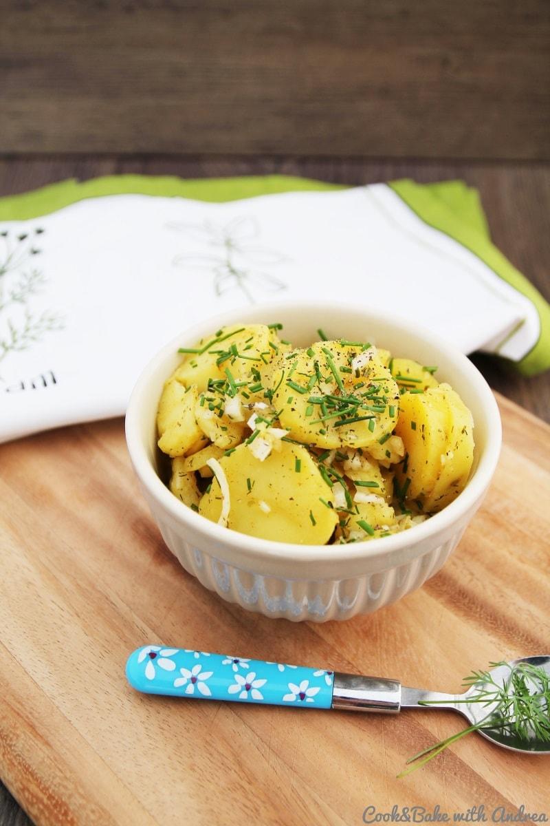 Rezeptbild: Selbstgemachter Pellkartoffelsalat