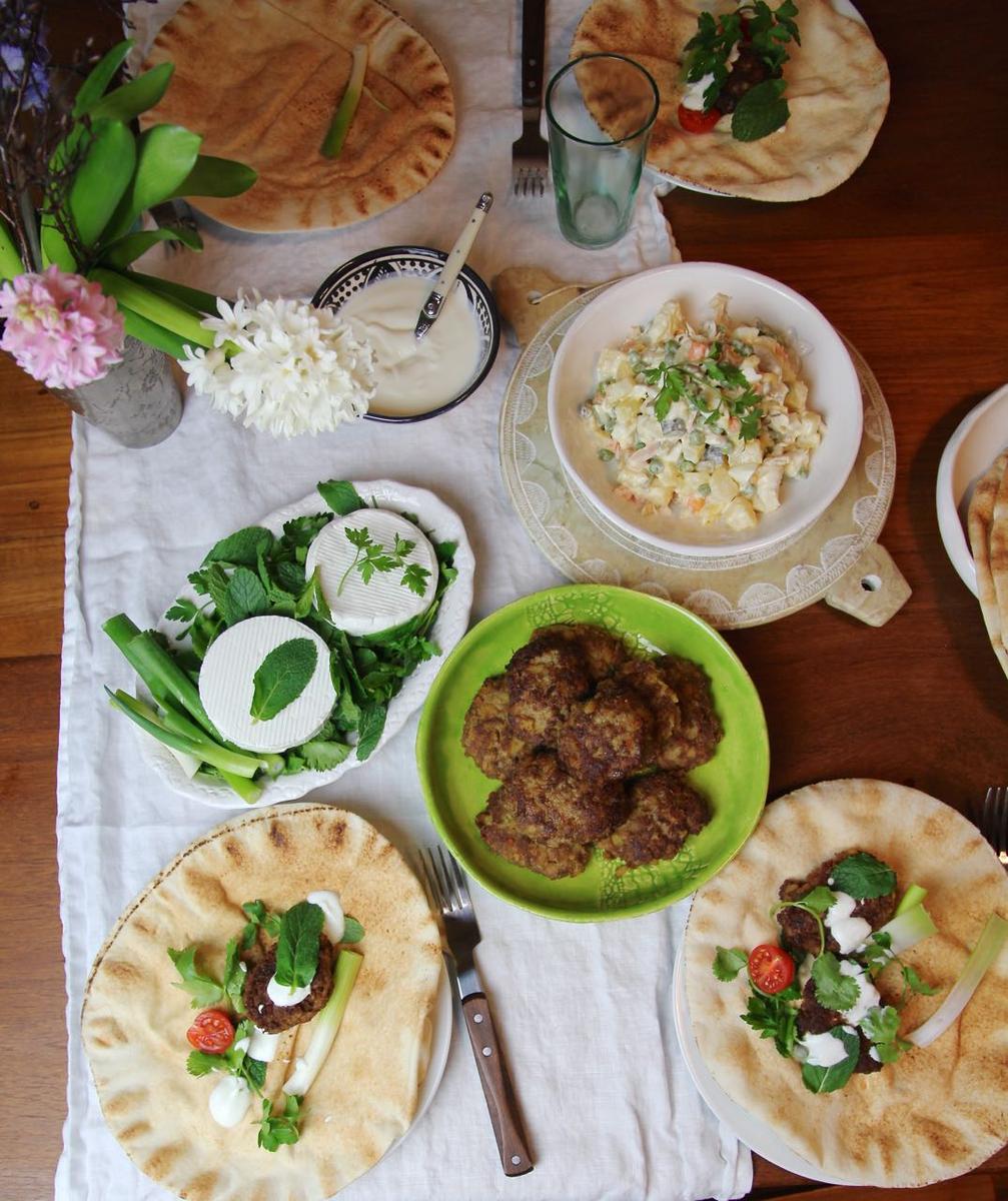 Rezeptbild: Kotelett - persische Frikadellen aus Hackfleisch und Kartoffeln