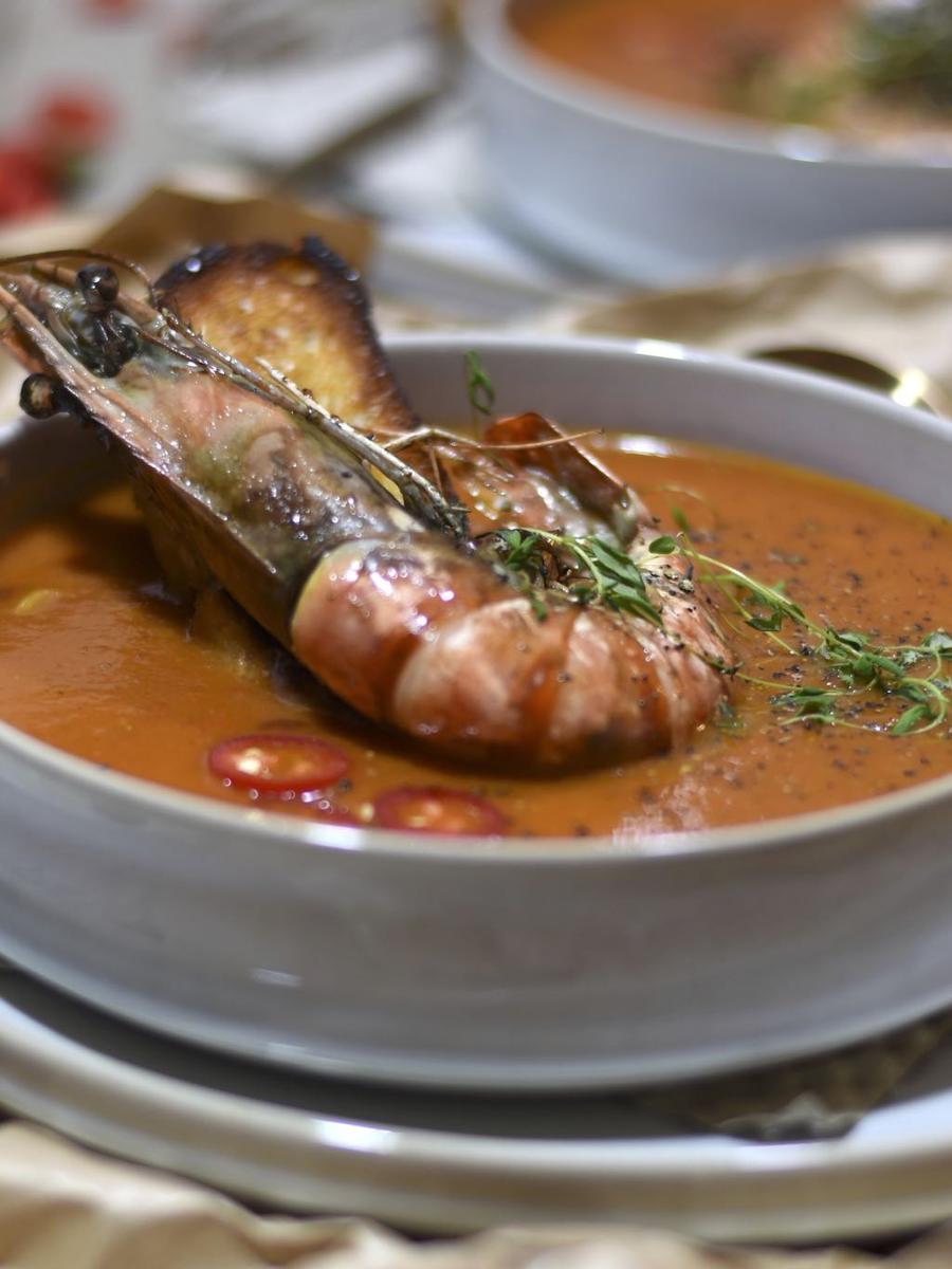 Rezeptbild: KREOLISCHE FISCHSUPPE MIT CHILI