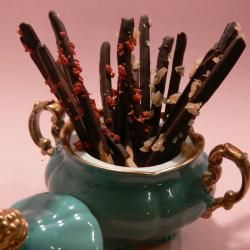 Rezeptbild: Schoko-Mikadosticks
