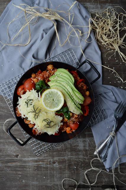 Rezeptbild: Kichererbsen Pfanne 