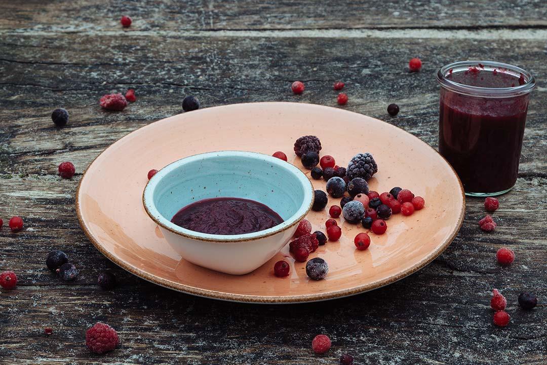 Rezeptbild: Selbstgemachte Beerenmarmelade 